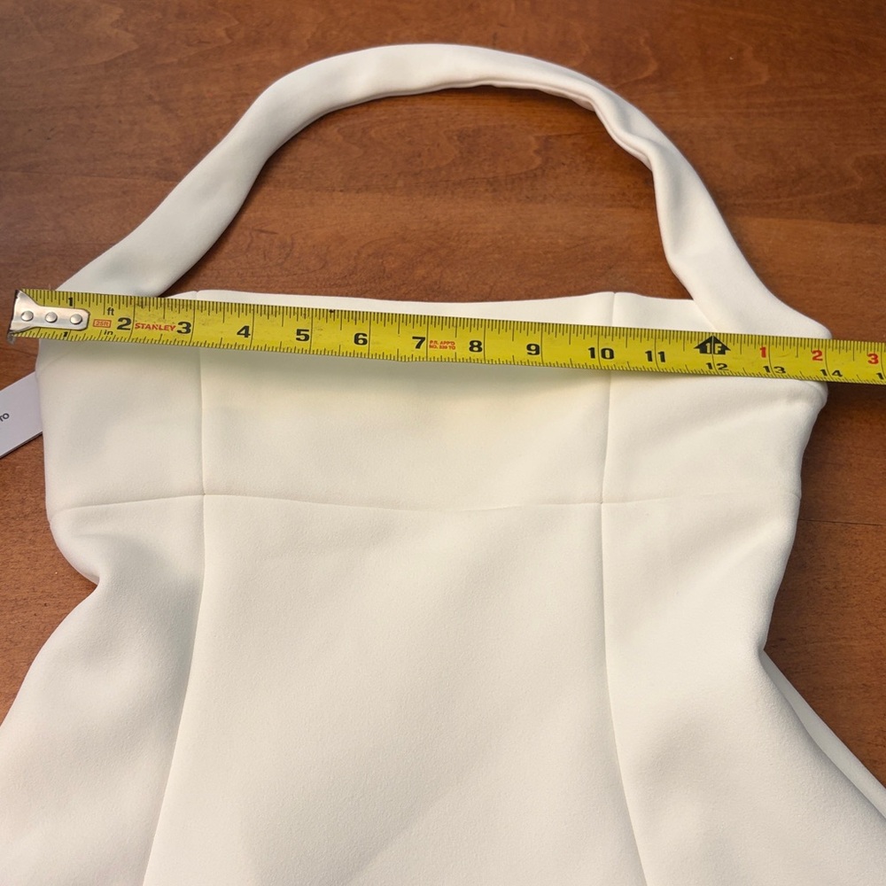 Princess  Polly Allyn White Mini Halter Dress - Picture 7 of 10
